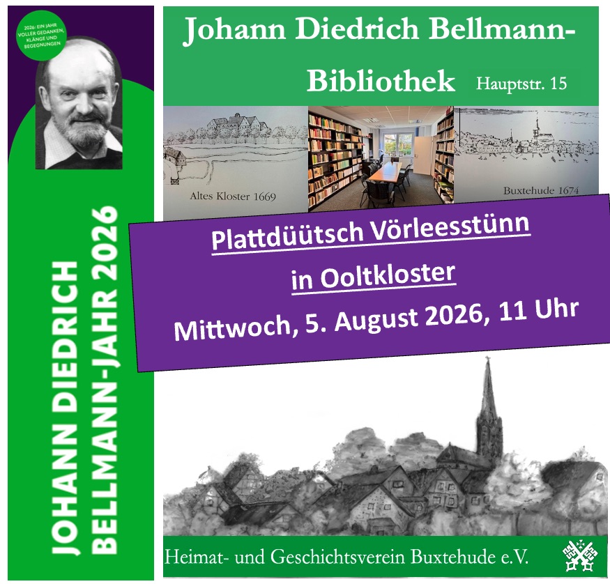 Plattdüütsch Vörleesstünn 08 26